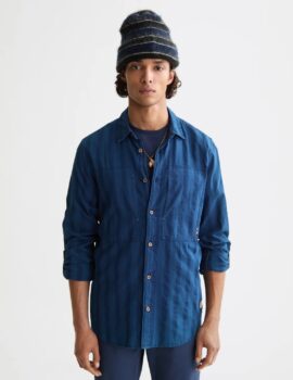 TEXTURE STRIPED WEAVE SHIRT SCOTCH&SODA