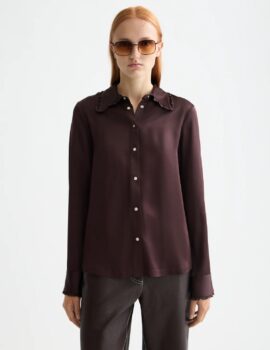 RUFFLE COLLAR SHIRT SCOTCH&SODA