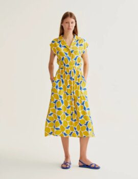 VESTIDO MIDI CON ESTAMPADO LIMONCELLO COMPAÑIA FANTASTICA