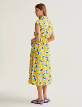 VESTIDO MIDI CON ESTAMPADO LIMONCELLO COMPAÑIA FANTASTICA