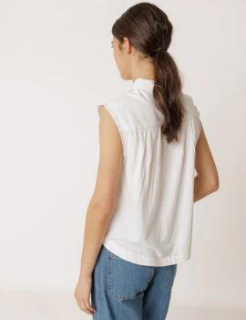 CAMISETA COMBINADA BORDADA INDI & COLD