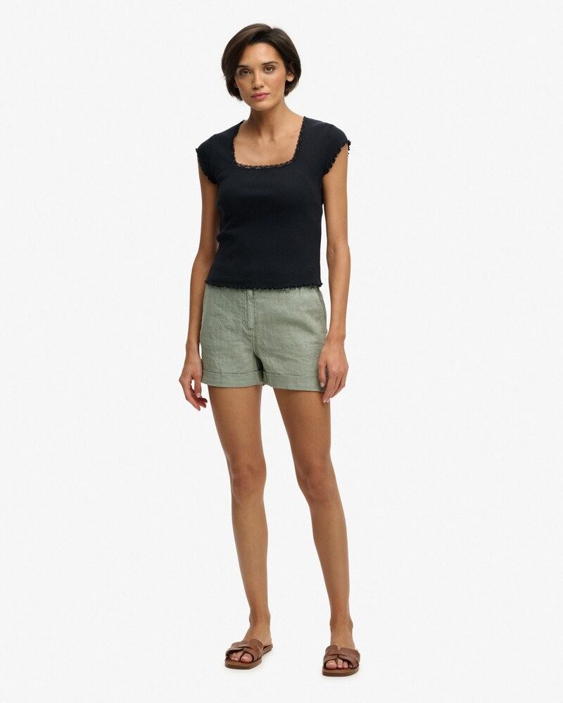 SHORTS DE LINO SUPERDRY