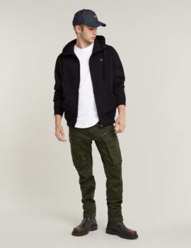 SUDADERA CON CAPUCHA PREMIUN CORE ZIP G-STAR