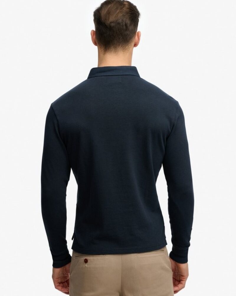 TOP PREPPY MANGA LARGA SUPERDRY